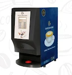 Four option coffee tea vending machine by Caffeinators Ranchi